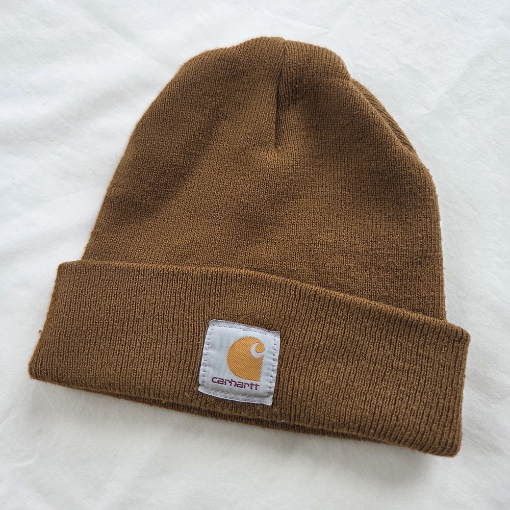 Carhartt Brown Knit Beanie